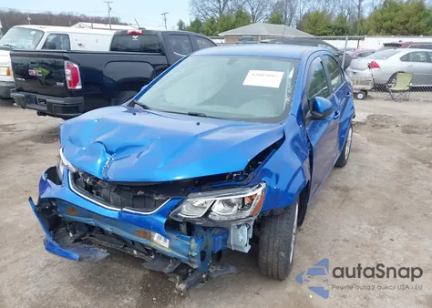 2017 Chevrolet Sonic Ls Auto из США, поврежденный, VIN 1G1JB5SH0H4154624